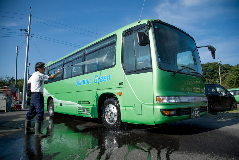 清潔なバス、身だしなみ