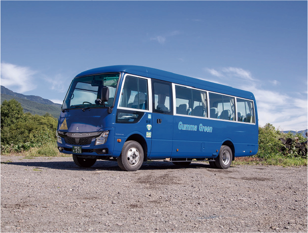 スクールバス マイクロ（青）